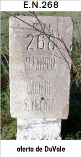 E.N. 268 - Alfambras - Bordeira - Carrapateira
 - Vila do Bispo - Sagres - Cabo de So Vicente